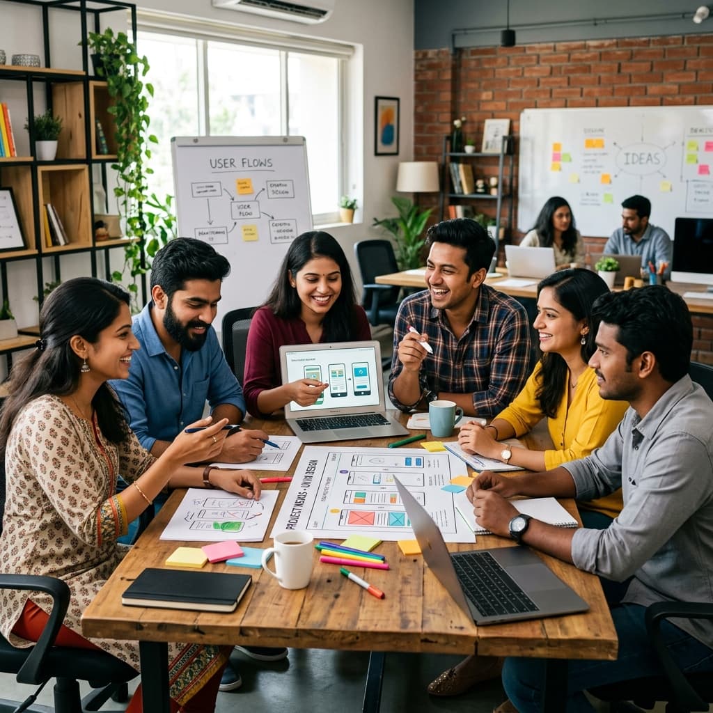 Team collaboration meeting