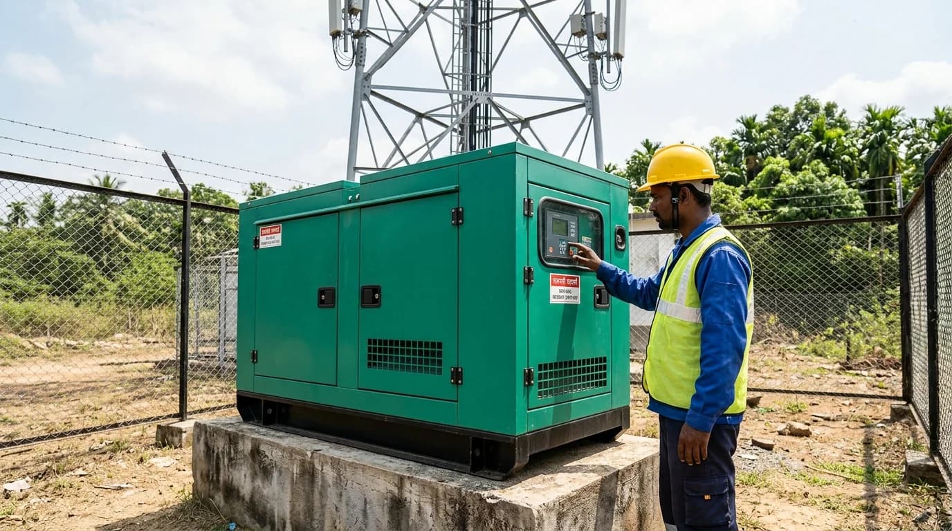 TMTL Silent Genset O&M by Sai Infratel at Jabalpur and Jagdalpur